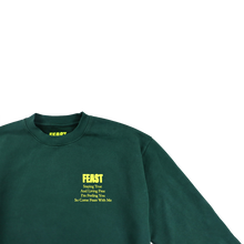 Forest Green Crewneck Front