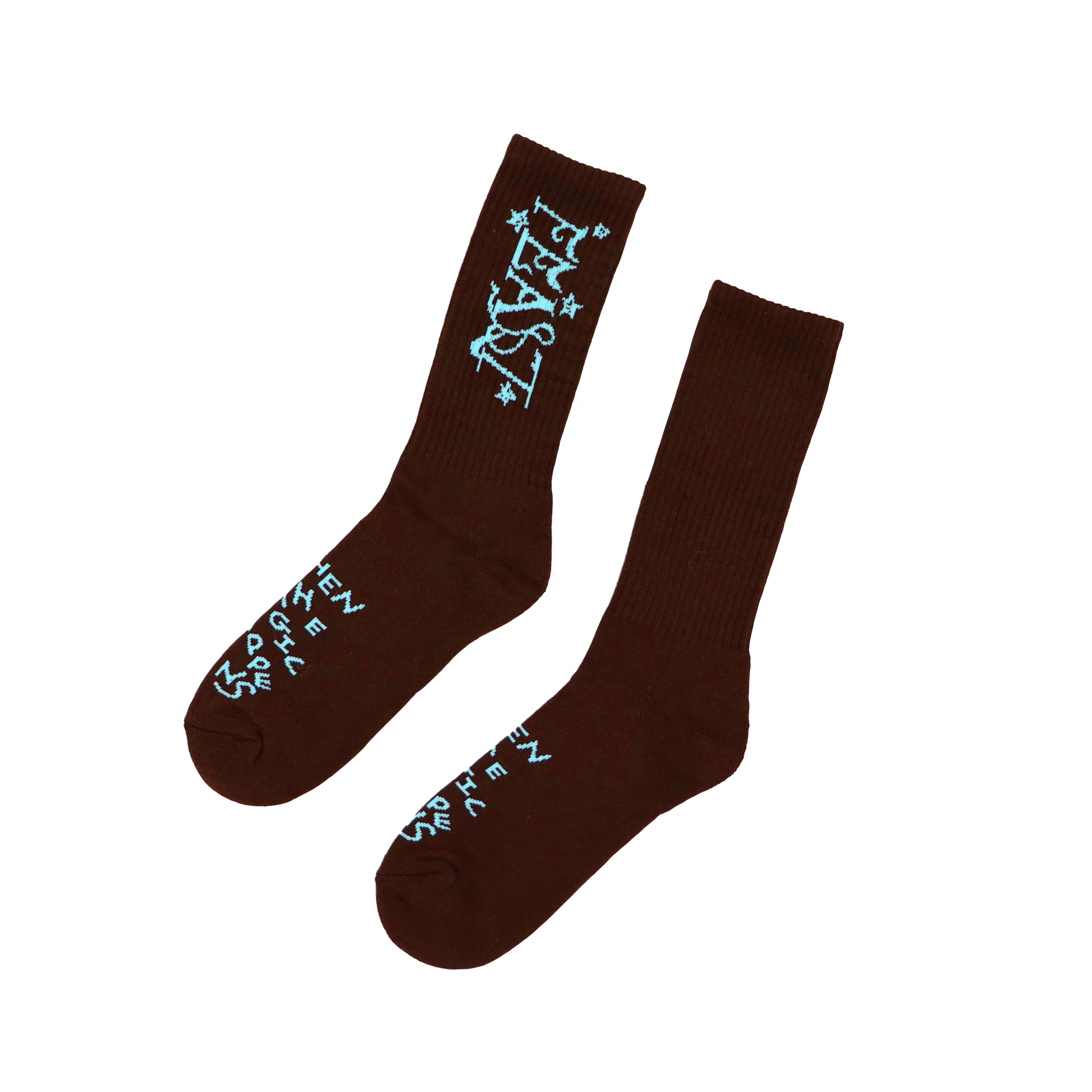Brown Socks Unisex