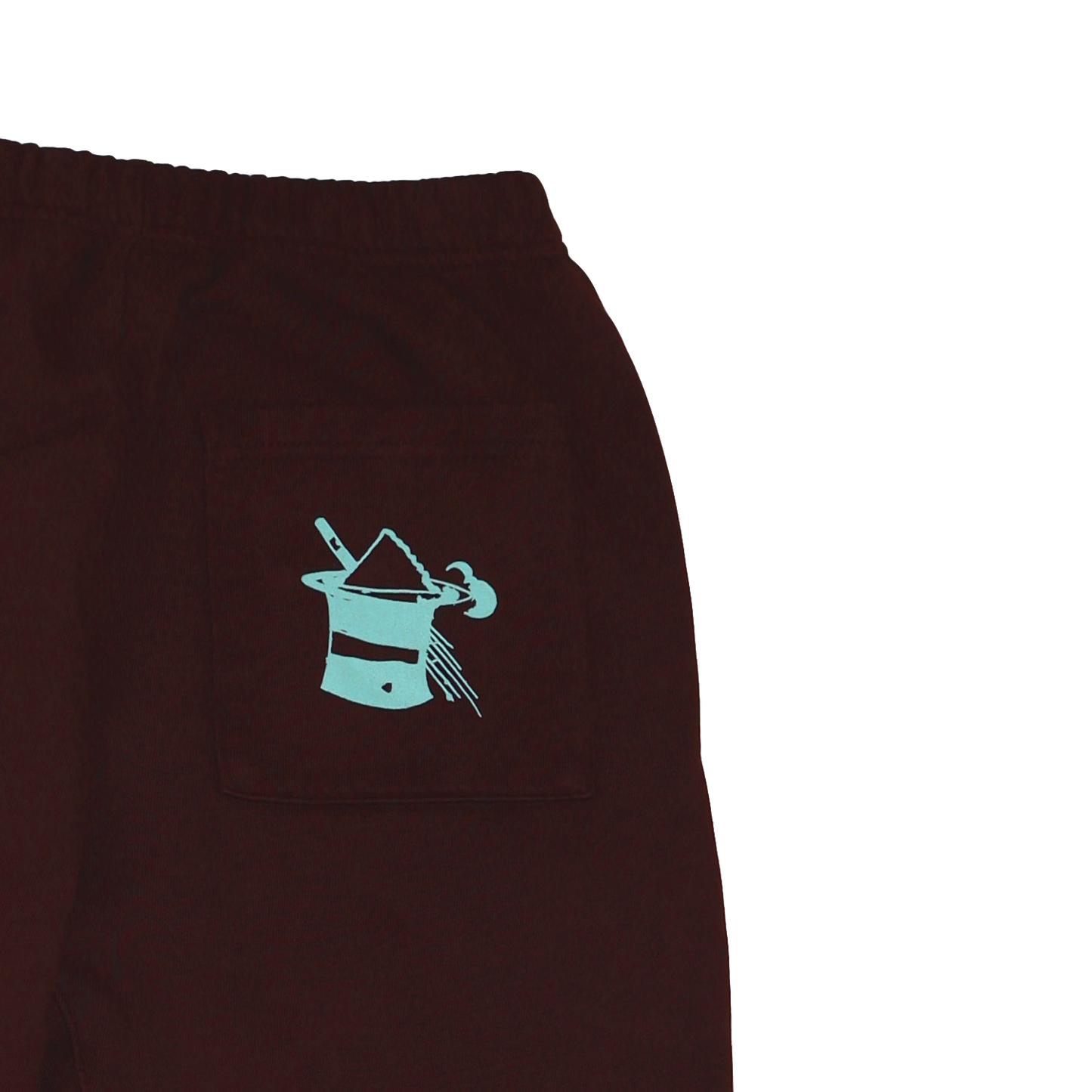 Lounge Sweatpants Brown Back